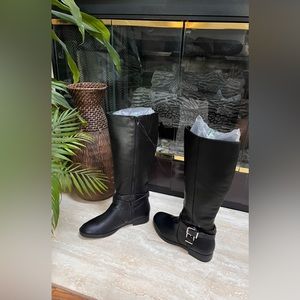 NWOT Expess Faux Leather Moto Boot